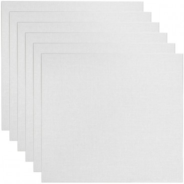 Primacoustic Broadway 2" x 24" x 24" Thick Broadband Acoustic Panel, Square Edge - Paintable White (6-Pack)