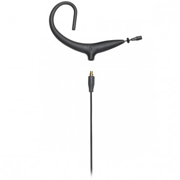 Audio-Technica BP893xcH MicroSet Omnidirectional Condenser Headworn Microphone with CH Connector - Black
