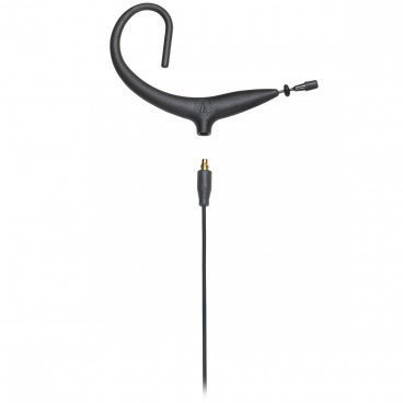 Audio-Technica BP893xCT4 MicroSet Omnidirectional Condenser Headworn Microphone with CT4 Connector - Black