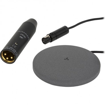 Clockaudio C002EG-RF Low Profile Omni-Directional Boundary Layer Condenser Microphone - Gray