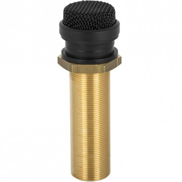 Clockaudio C003E-RF Low Profile Through Table / Desk Omni-Directional Boundary Layer Condenser Microphone - Black