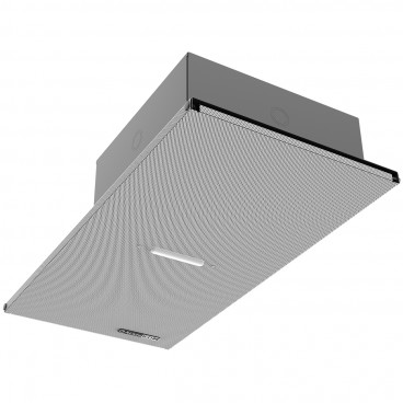 Atlas Sound IP-12SYSMF POE+ Indoor 1' X 2' Suspended Ceiling Mount IP Speaker with Talkback Microphone and LED Flasher