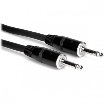 Hosa SKJ-405 REAN 1/4" TS to REAN 1/4" Pro Speaker Cable - 5ft 