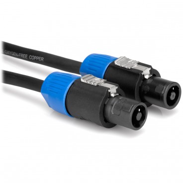 Hosa SKT-405 REAN Loudspeaker to REAN Loudspeaker Pro Speaker Cable - 5ft