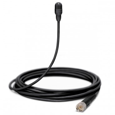 Shure TL47 TwinPlex Omnidirectional Subminiature Lavalier Microphone with MicroDot Connector and Accessories - Black