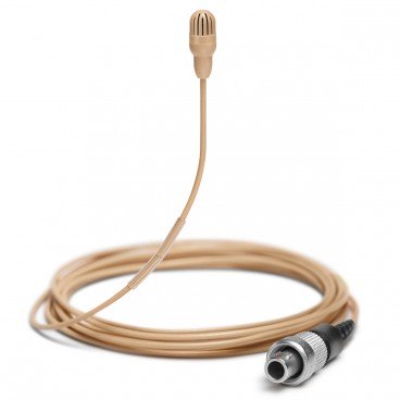 Shure TL45 TwinPlex Omnidirectional Subminiature Lavalier Microphone with LEMO Connector - Tan