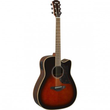 Yamaha A1R A Series Acoustic-Electric Guitar - Tobacco Brown Sunburst