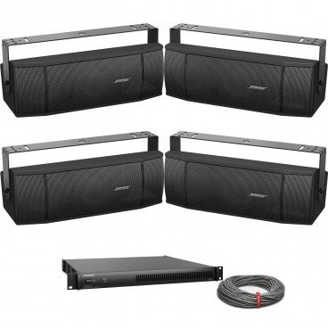 Bose Front Fill Sound System with 4 RoomMatch Utility Speakers and PowerShare Power Amplifier (Discontinued)