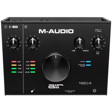 M-Audio AIR 192|4 2-In/2-Out 24/192 USB Audio Interface