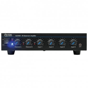 Atlas Sound AL2450 Integrated Infrared Classroom Receiver and Amplifier