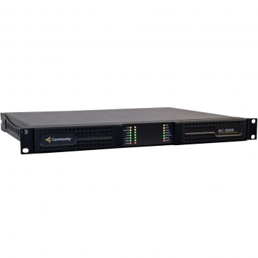 Community ALC-3202D 2-Channel x 3200W Amplified Loudspeaker Controller with DSP and Dante