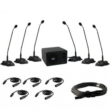 Anchor Audio CM-6 CouncilMAN Conference Microphone System 6 User Package