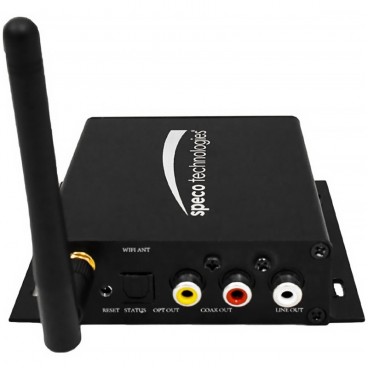 Compatible with Model 800 Transmitter Multichannel Wireless Receiver for making Subwoofers Wireless Model 800 Connects to any Subwoofer and active Speaker Better-than Bluetooth Digital Wireless
