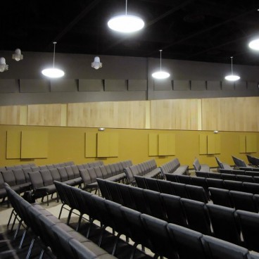 Acoustic Treatment Panel Package for Auditoriums and Theaters