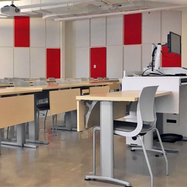 Acoustic Treatment Panel Package for Lecture Halls, Classrooms and Daycare Centers
