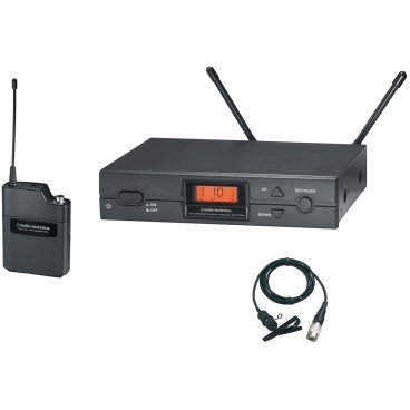 Audio-Technica ATW-2129B Wireless Lavalier Microphone System - Band I (487 - 506 MHz)