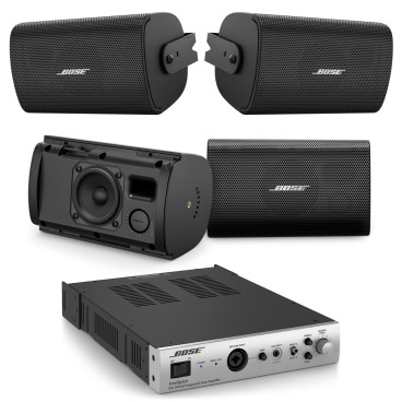Bose AudioPack Pro S4 with 4 FreeSpace FS2SE Speakers and IZA 190-HZ Zone Amplifier
