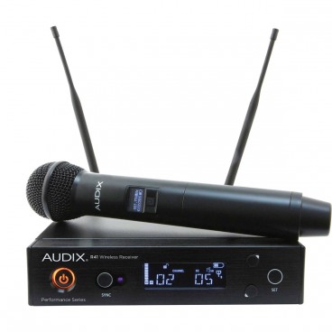 Audix AP41 OM2 Wireless Microphone System with R41 Diversity Receiver and H60/OM2 Handheld Transmitter