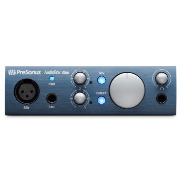 PreSonus AudioBox iOne USB 2.0 and iPad Recording Interface 