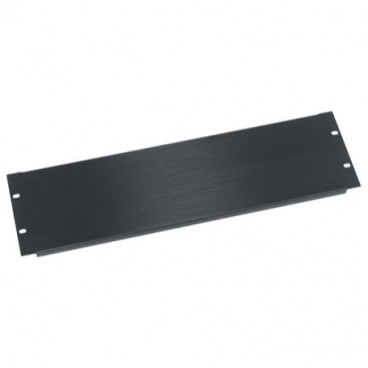 Middle Atlantic BL Series BL3 Aluminum Flanged Blank Panel 