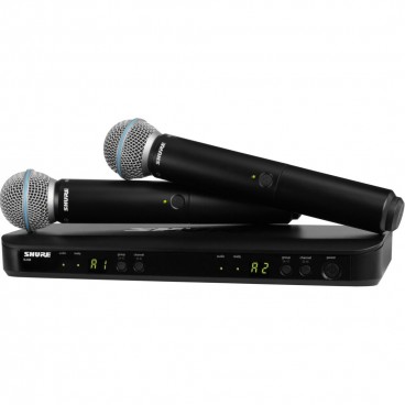 Shure BLX288/B58 Wireless Dual Vocal System with 2 Beta 58A Microphones