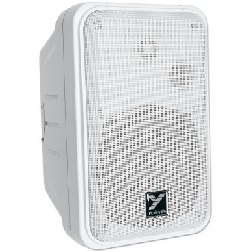 4x Garden Outdoor Speakers PA Stereo 50W Rock Granite Effect Waterproof IP56 