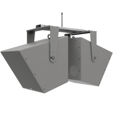 Biamp CCA-80D 3-Way Full-Range Constant Coverage Aisle Dual Loudspeakers