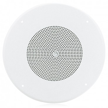 Atlas Sound HD70W 8" In-Ceiling Speaker with 5W 70V Transformer And 62-8 Baffle