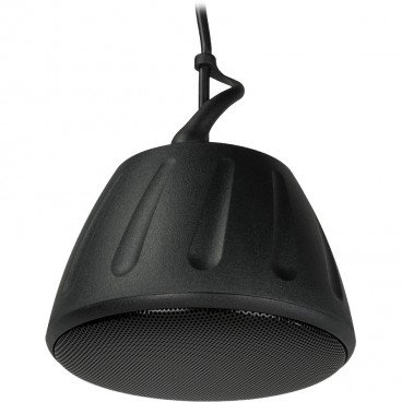 SoundTube RS31-EZ-T 3" Pendant Mount Weather-Resistant Speaker with 20W Transformer - Black