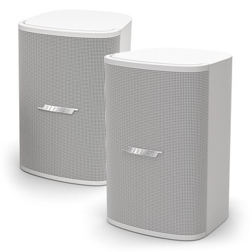 Bose DesignMax DM3SE 3.25" Surface Mount Indoor Outdoor Loudspeakers 30W IP55 Rated - White Pair