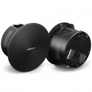 Bose DesignMax DM2C-LP 2.25" In-Ceiling Loudspeakers 20W UL Plenum Rated - Black Pair