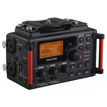 Tascam DR-60DMKII 4 Channel Audio Recorder for DSLR Filmmaking