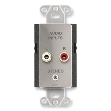 RDL DS-CIJ3 Passive Unbalanced Line-Level Audio Mixer for Stereo to Mono with Hum-Rejecting Transformers