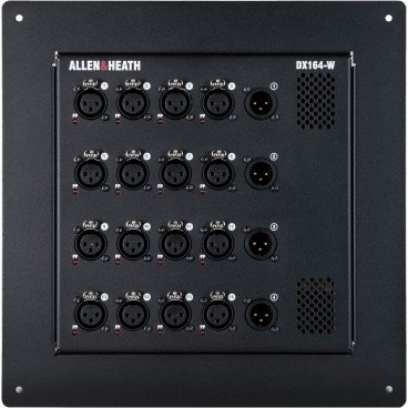 Allen & Heath DX164-W 16 XLR Input / 4 XLR Output Wall Mount DX Expander