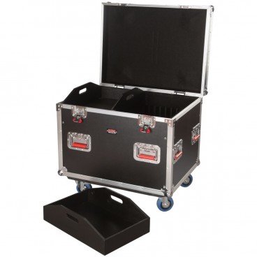 Gator G-TOURTRK302212 30" x 22" x 22" Truck Pack Trunk with Dividers