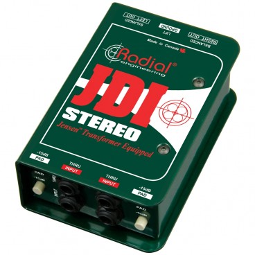 Radial Engineering JDI Stereo Premium Passive Direct Box