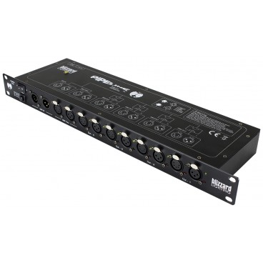 Blizzard Lighting Pipeline Twin 19" Rack Mountable DMX Splitter/Amplifier