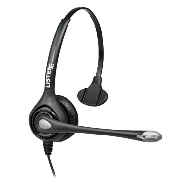 Listen Tech LA-452 ListenTALK Headset 2 Over Head with Boom Mic