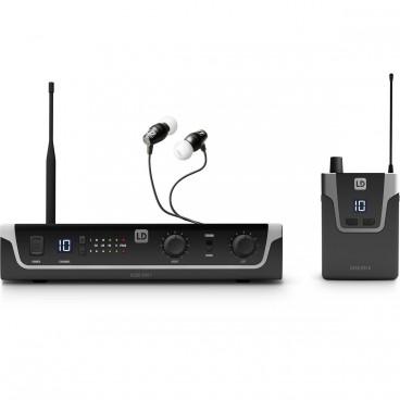 LD Systems U304.7 IEM HP In-Ear Monitoring System with Earphones