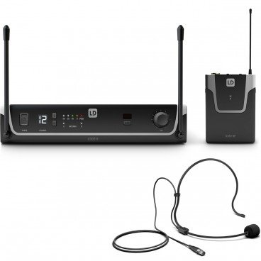 LD Systems U305.1 BPH Wireless Microphone System with Bodypack and Headset