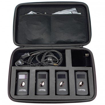 Listen Tech LKS-4 ListenTALK Portable ADA Kit (4 Person)