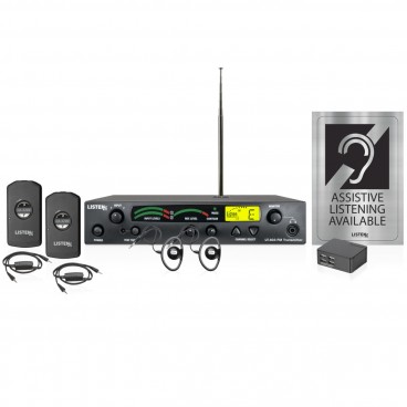 Listen Tech LS-30-072 iDSP Essentials Starter Stationary RF System (72 MHz)