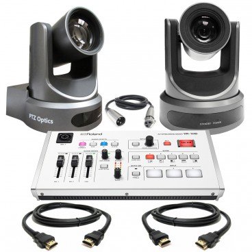 live streaming video package with 2 cameras