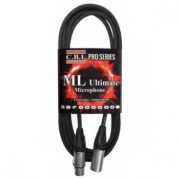 CBI MLU-15 Ultimate 20G Braided Shield Microphone Cable - 15ft