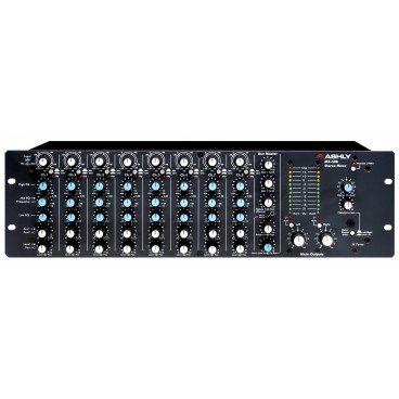 Ashly Audio MX-508 Stereo Microphone Line Mixer with EQ and Sends