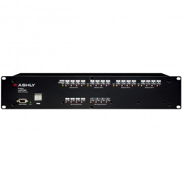 Ashly Audio ne24.24M 8x16 Network-Enabled Audio Matrix Processor with Protea DSP (8 Input x 16 Out)