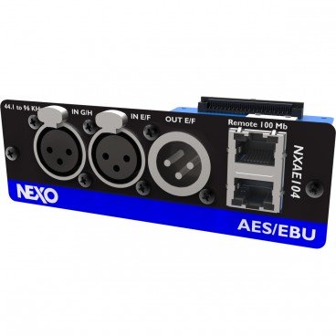 NEXO NXAE104 AES/EBU Network Card for NXAMP