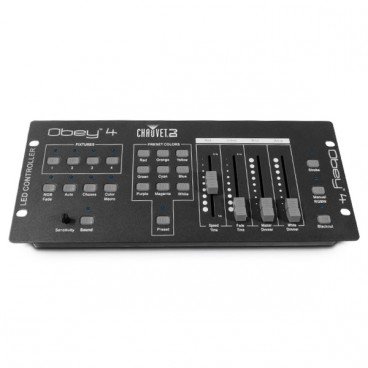 CHAUVET DJ Obey 4 Compact DMX LED Light Controller