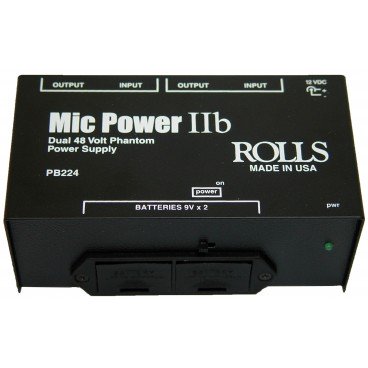 Rolls PB224 Dual Phantom Portable Power Supply