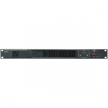Middle Atlantic PDCOOL-1115R 1U Rackmount 10 Outlet 15 Amp 2-Stage Surge Protector and Cooler